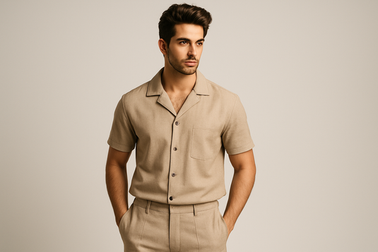 25 year white men looks like hrithik rohan wearing co ords clothing