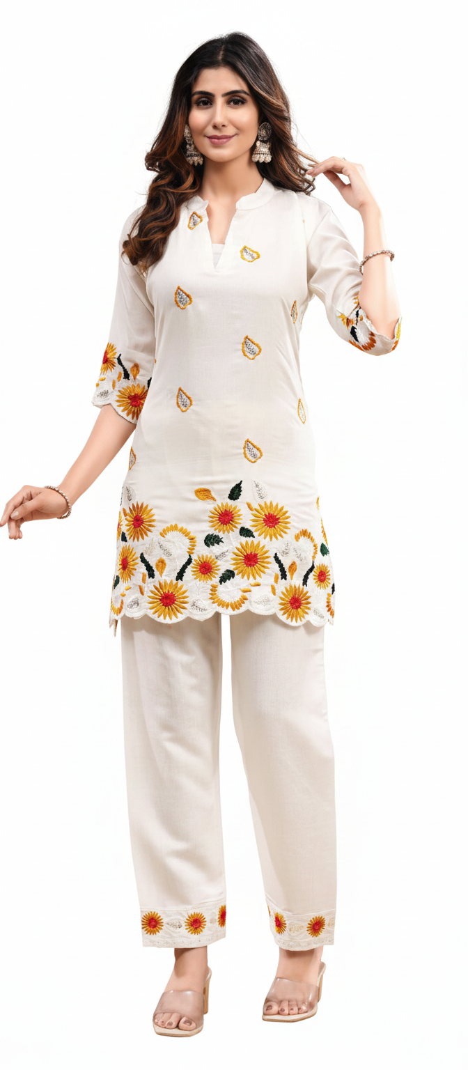 Women Roman Silk Coords Set